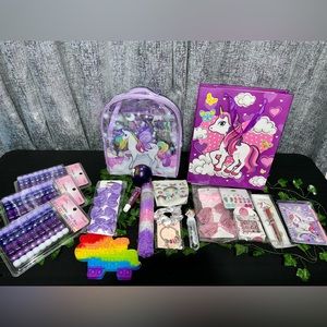 #069 19pc Unicorn Theme Bundle Set